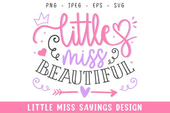 A Professional's Review of Little Miss Beautiful SVG Graphics for Crafts