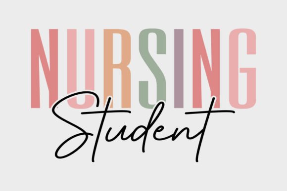 A Retro Nurse Design for Craft Graphics and Creative Projects