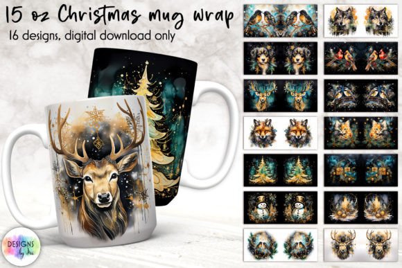 Christmas Holiday Mug Wrap Bundle: A Designer's Review