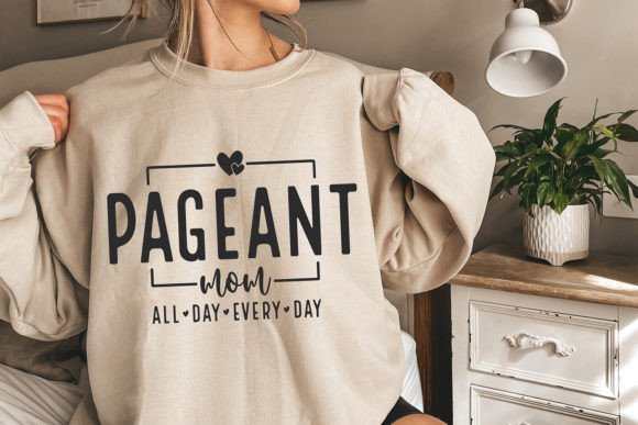 Pegeant Mom SVG: A Perfect Gift for Mother's Day