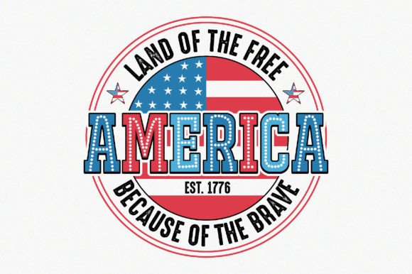 Retro America Svg Png Sublimation for Graphics and Crafts