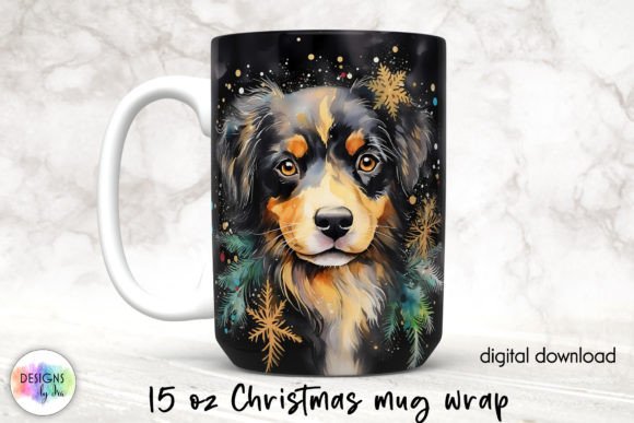 Review: Dog Lover Christmas Holiday Mug Wrap for Crafts and Graphics