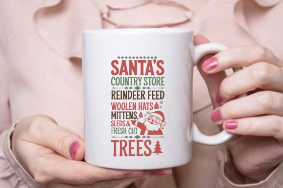Vintage Christmas Sign SVG Santa’s: A Graphics Craft for Publishers